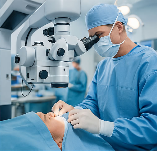 Centro cirúrgico oftalmológico